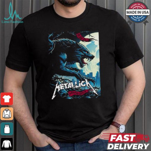 Metallica Merch Poster M72 Seattle In The Pacific Northwest For Final US No Repeat Weekend of 2024 Lumen Field Seattle WA On 8 30 2024 Poster Shirt