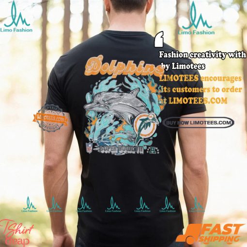 Miami Dolphins ‘Alter Ego’ Flames T Shirt