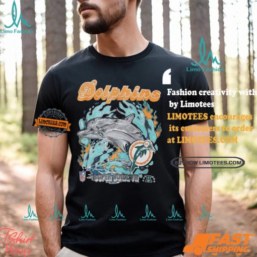 Miami Dolphins ‘Alter Ego’ Flames T Shirt