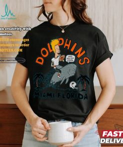 Miami Dolphins NFL x Homage x Beavis and Butt Head Unisex Tri Blend T Shirt, hoodie, sweater, long sleeve and tank top Miami Dolphins NFL x Homage x Beavis and Butt Head Unisex Tri Blend T Shirt
