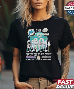 Miami Dolphins Thank You The Dolphins 1972 Perfect Season Shirt