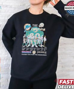 Miami Dolphins Thank You The Dolphins 1972 Perfect Season Shirt