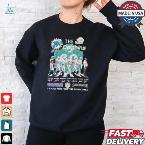 Miami Dolphins Thank You The Dolphins 1972 Perfect Season Shirt