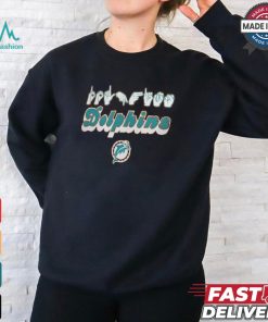 Miami Dolphins The NFL ASL Collection by Love Sign American Sign Language T Shirt