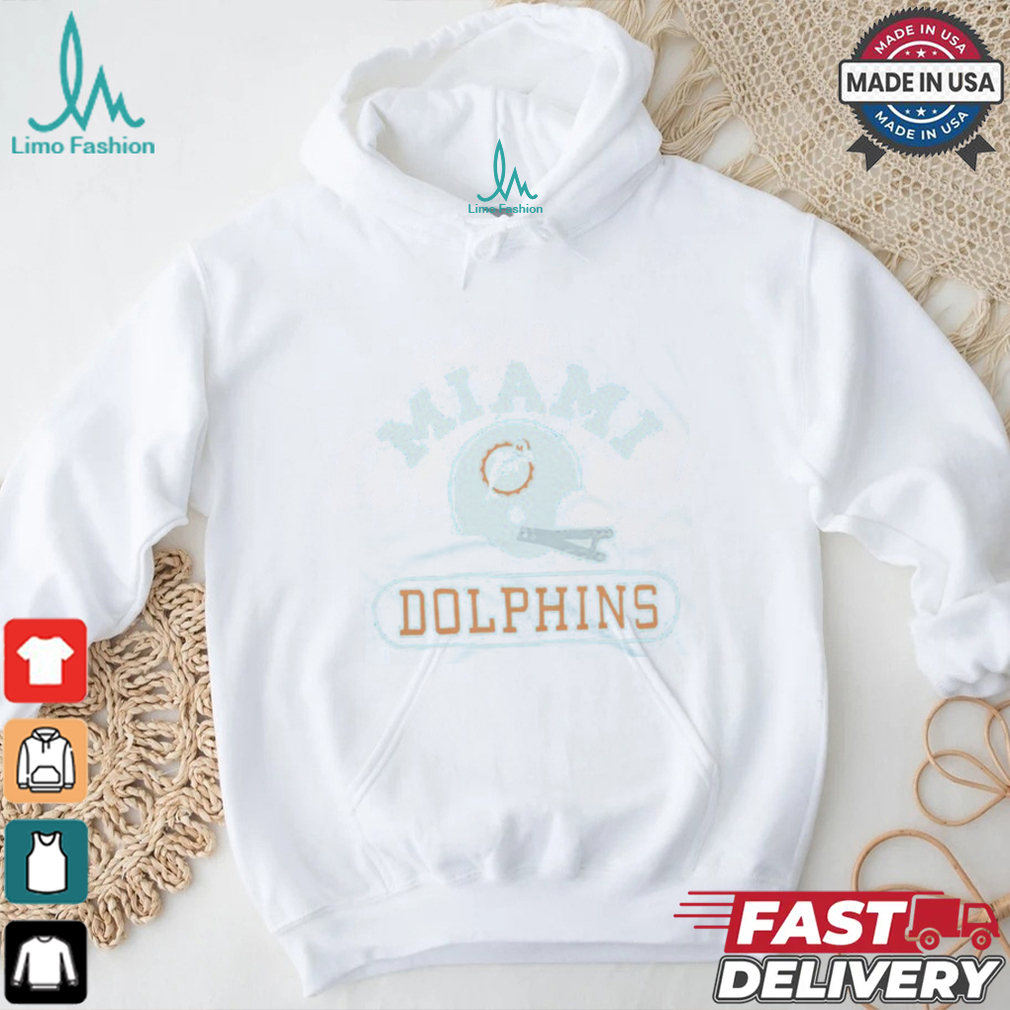 Miami Dolphins Throwback Helmet shirt Miami Dolphins Throwback Helmet shirt