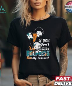 Miami Dolphins V Neck Unisex T Shirt
