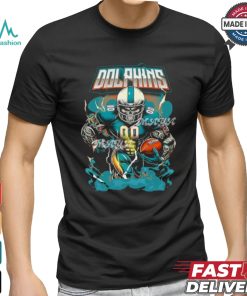 Miami Dolphins football mascot shirt