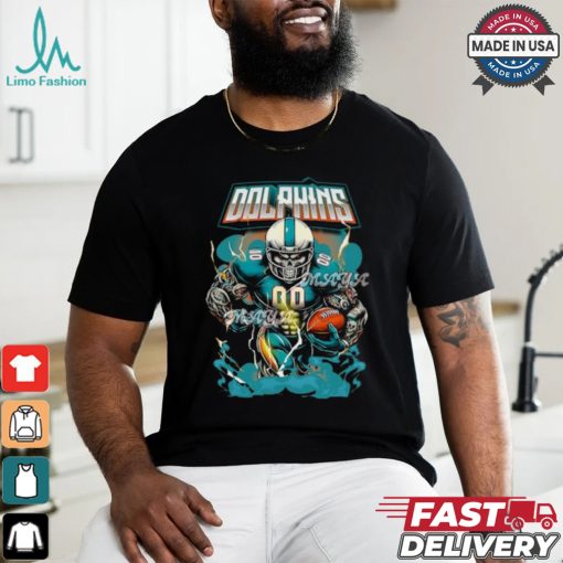 Miami Dolphins football mascot shirt