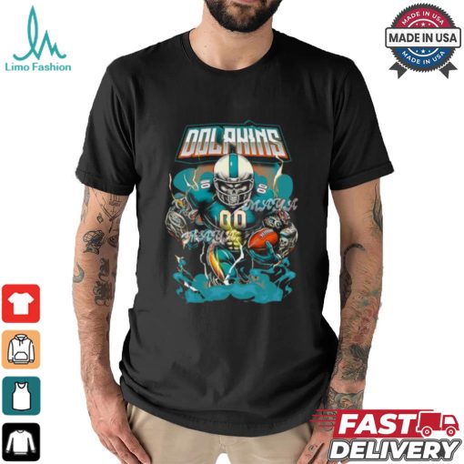 Miami Dolphins football mascot shirt