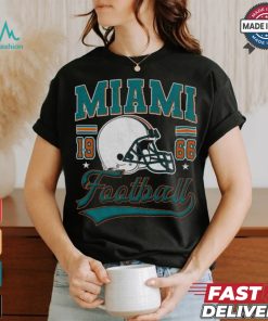 Miami Football Vintage Unisex Retro Style Shirt