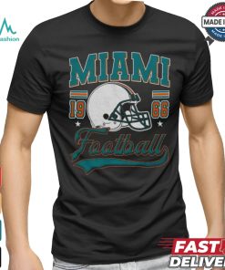 Miami Football Vintage Unisex Retro Style Shirt