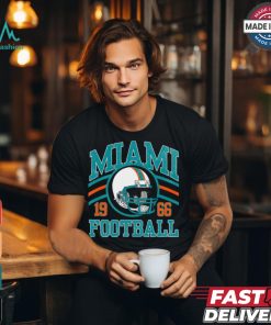 Miami Football helmet established years T Shirt