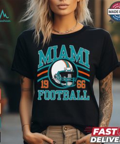 Miami Football helmet established years T Shirt