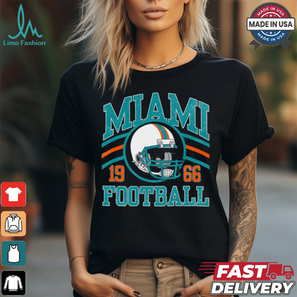 Miami Football helmet established years T Shirt Miami Football helmet established years T Shirt