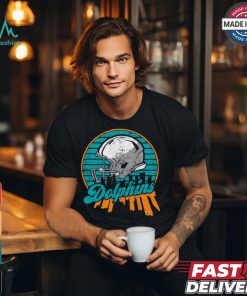 Miami Football team skyline helmet T Shirt