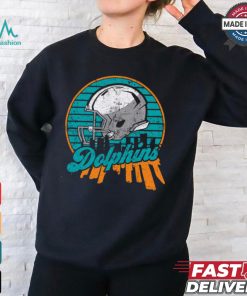 Miami Football team skyline helmet T Shirt