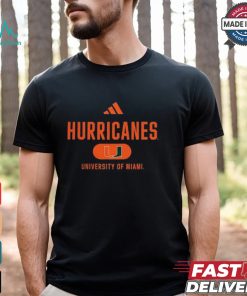 Miami Hurricanes Black Training Shirt