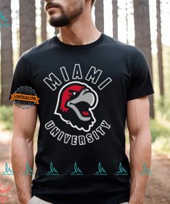 Miami University Redhawk Cartoon Logo Shirt