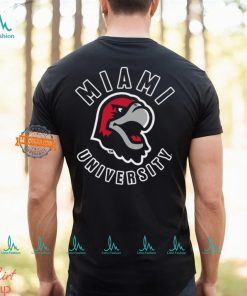Miami University Redhawk Cartoon Logo Shirt, hoodie, sweater, long sleeve and tank top Miami University Redhawk Cartoon Logo Shirt