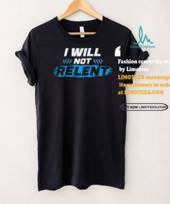 Michael A. Gayed Wearing I Will Not Relent Shirt