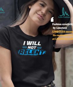Michael A. Gayed Wearing I Will Not Relent Shirt
