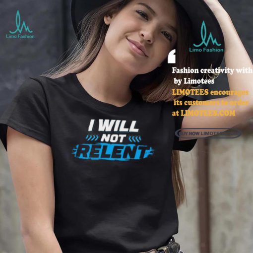 Michael A. Gayed Wearing I Will Not Relent Shirt