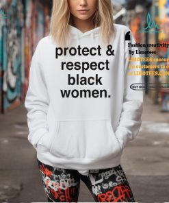 Michael Ade Ojo Wearing Protect And Respect Black Women Shirt