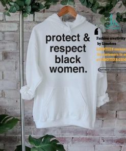 Michael Ade Ojo Wearing Protect And Respect Black Women Shirt