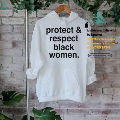 Michael Ade Ojo Wearing Protect And Respect Black Women Shirt