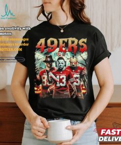 Michael Myers 13 Jason Voorhees 23 Freddy Krueger 83 49 Ers Halloween Shirt