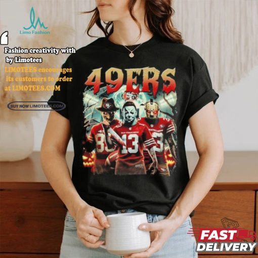Michael Myers 13 Jason Voorhees 23 Freddy Krueger 83 49 Ers Halloween Shirt