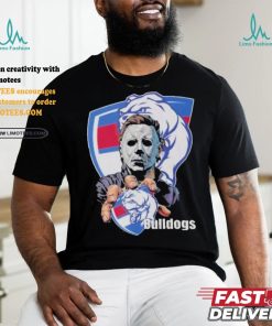 Michael Myers Bulldogs Logo Shirt