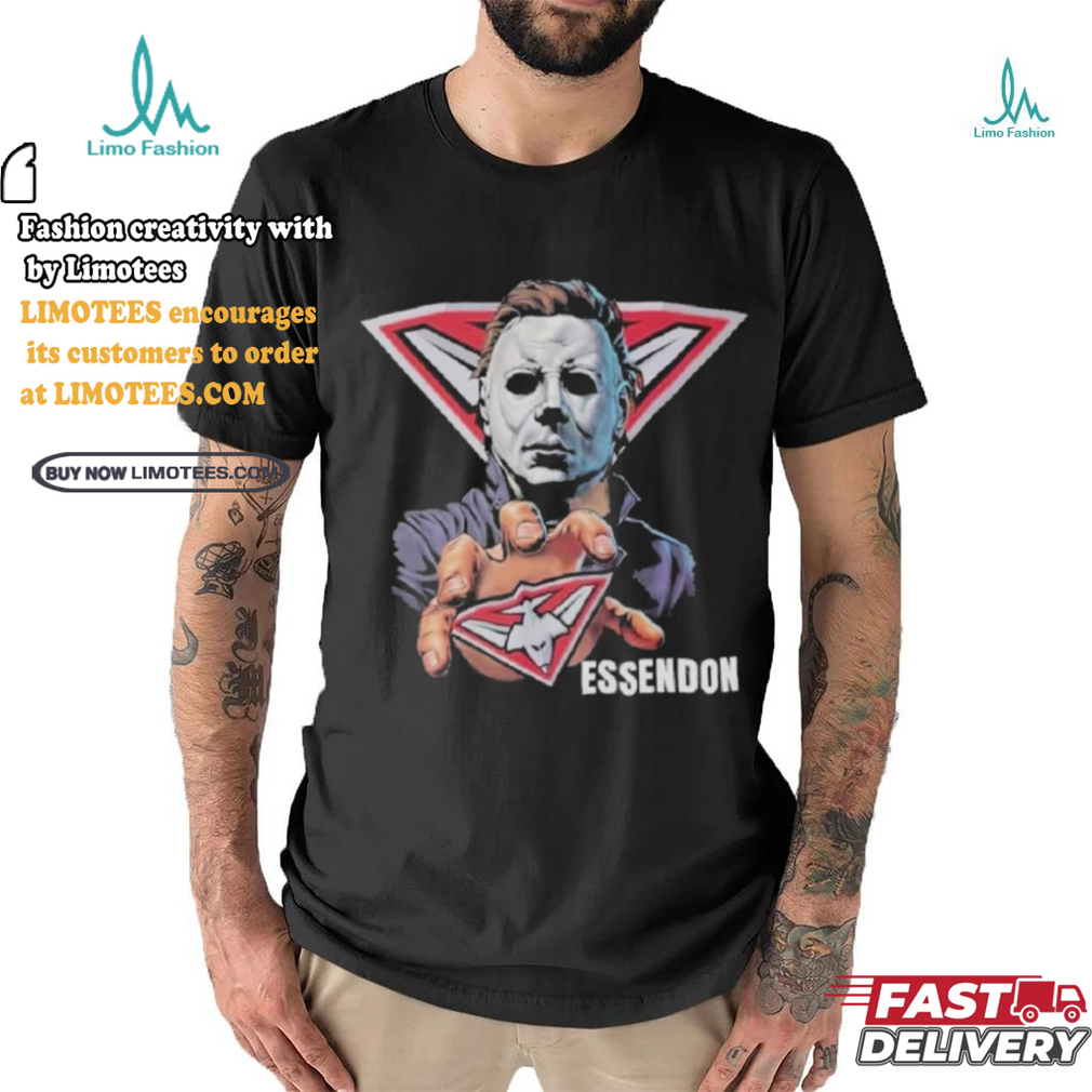 Michael Myers Essendon Logo Shirt Michael Myers Essendon Logo Shirt