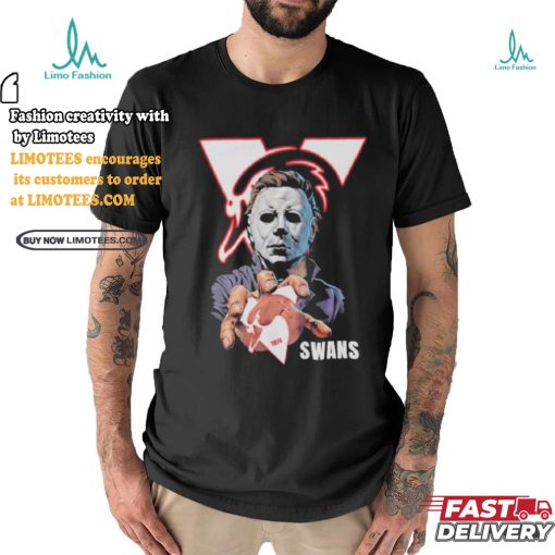 Michael Myers Swans Logo Shirt
