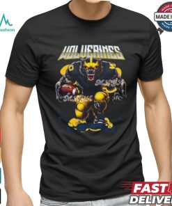 Michageb football mascot shirt