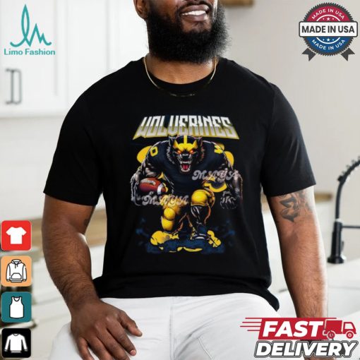 Michageb football mascot shirt