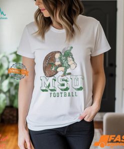 Michigan State Vintage 1989 Sparty Football Shirt