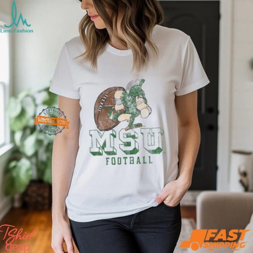 Michigan State Vintage 1989 Sparty Football Shirt