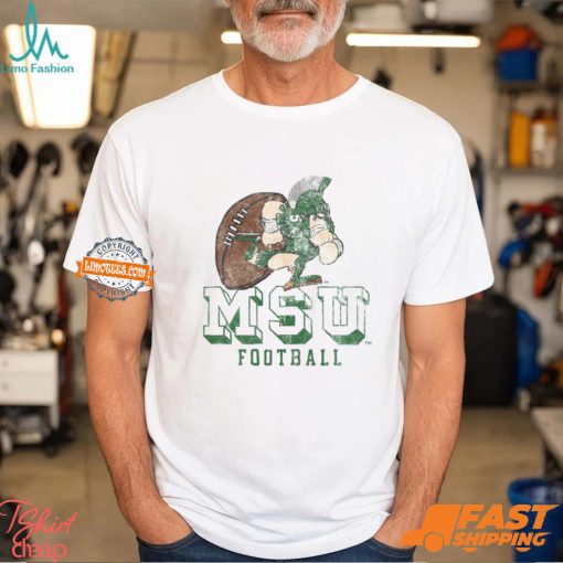 Michigan State Vintage 1989 Sparty Football Shirt