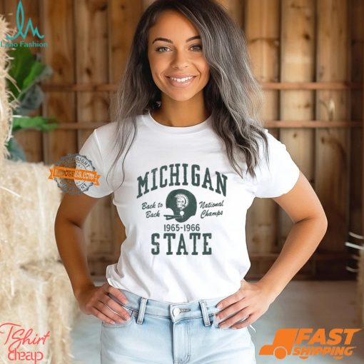 Michigan State Vintage Back To Back Football Champions Shirt