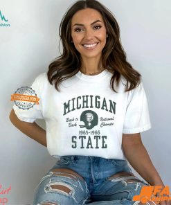 Michigan State Vintage Back To Back Football Champions Shirt