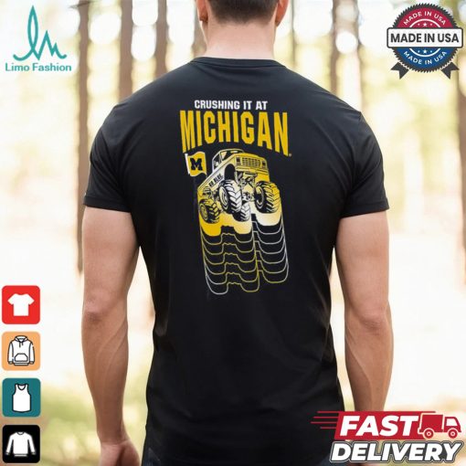 Michigan Wolverines Colosseum Toddler Crushing It T Shirt