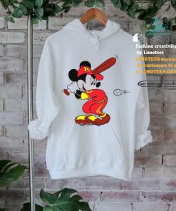 Mickey Mouse St. Louis Cardinals Baseball T Shirt