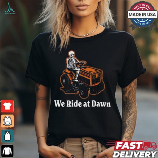 Middle Class Fancy Skeleton Ride At Dawn Shirt