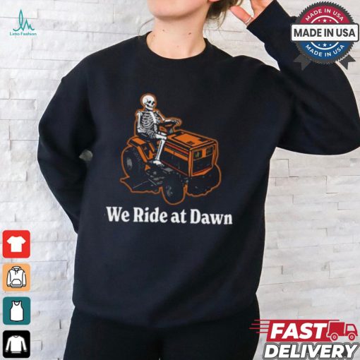 Middle Class Fancy Skeleton Ride At Dawn Shirt