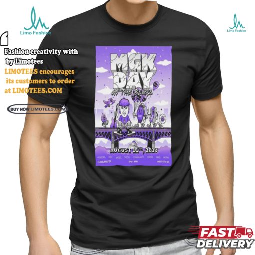 MigoShirt   Official MGK DAY Aug 11th, 2024 Cleveland, OH Poster shirt