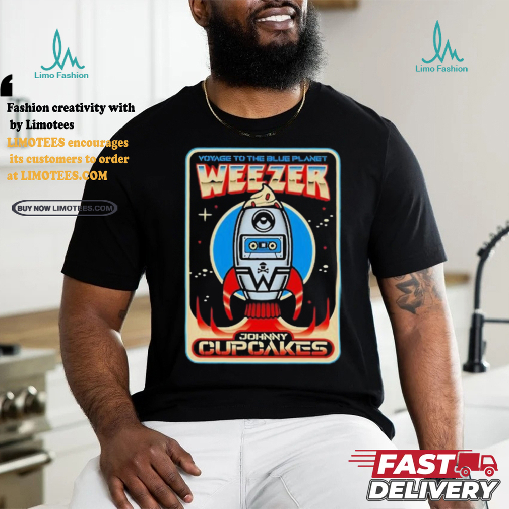 MigoShirt   Official Voyage To The Blue Planet Weezer x Johnny Cupcakes Shirt