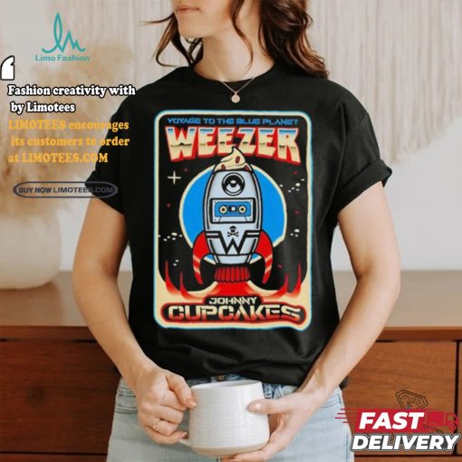 MigoShirt   Official Voyage To The Blue Planet Weezer x Johnny Cupcakes Shirt