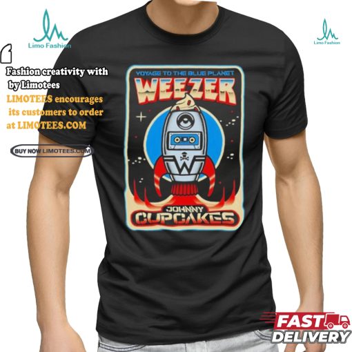 MigoShirt   Official Voyage To The Blue Planet Weezer x Johnny Cupcakes Shirt