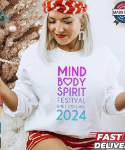 Mind Body Spirit Festival Two Sided Standard Event T shirt